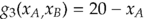 $g_3[x_A_, x_B] = 20 - x_A$